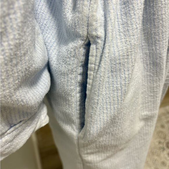 Women’s size M reversible hooded Flannel LaSenza Housecoat - Picture 2 of 9